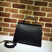 Gucci GG Marmont Leather Bag Black 421890 Size 31.5 x 23 x 13 cm - 6