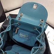 Chanel Duma Diamond - Quilted Backpack Mallard Green Size 21.5 x 24 x 12 cm - 6