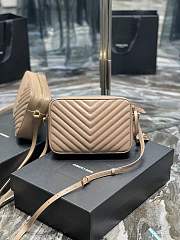 YSL Lou Camera Bag Beige 520534 Size 23 x 16 x 6 cm - 5