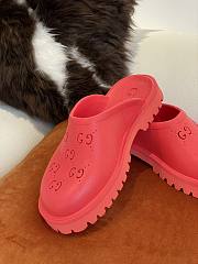 Gucci Slides Pink - 4