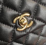 Chanel Coco 14K Caviar Handle 92990 Size 24 x 14 x 10 cm - 4