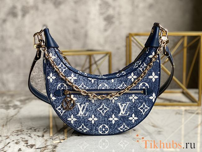 LV Loop Denim M81166 Size 23 x 13 x 6 cm - 1