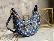 LV Loop Denim M81166 Size 23 x 13 x 6 cm - 6