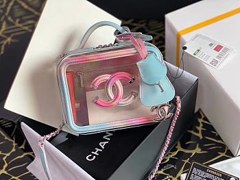 Chanel Vanity Multicolour Pink Size 17 x 13 x 7 cm