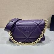 Prada Spectrum Bag In Dark Purple Size 31 x 19 x 8.5 cm - 4