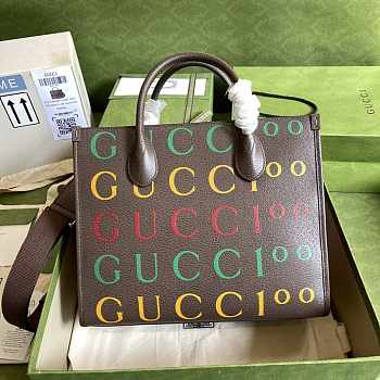 Gucci 100 Tote Bag Size 31 x 26.5 x 14cm