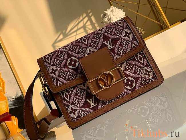 LV Dauphine M44580 Red Size 20 x 15 x 9 cm - 1