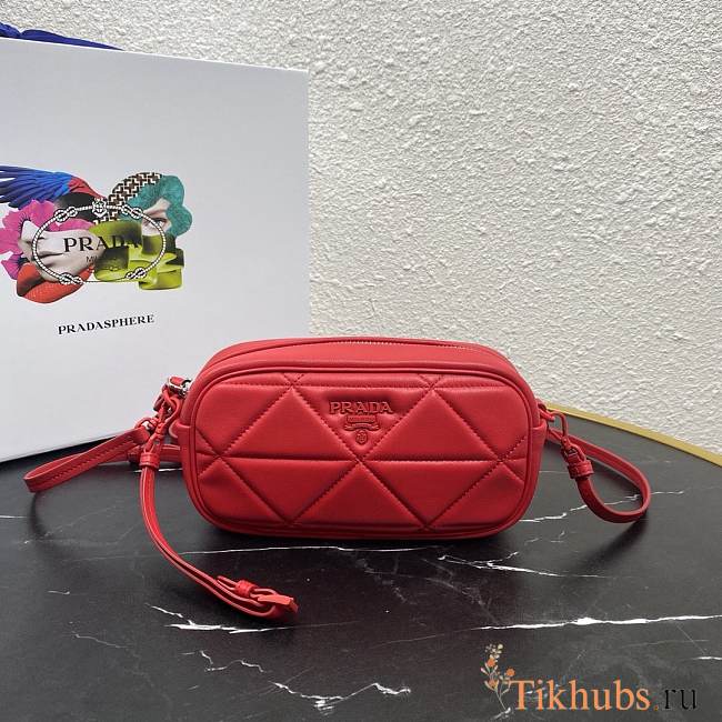 Prada Spectrum 1DH046 Mini Bag Red Size 19 x 10 x 5.5 cm - 1