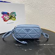 Prada Spectrum 1DH046 Mini Bag Blue Size 19 x 10 x 5.5 cm - 1