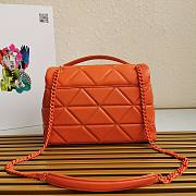 Prada Spectrum Bag In Orange Size 27 × 18.5 × 9 cm - 3