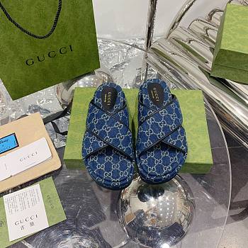 Gucci Denim Sandal