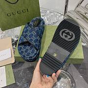 Gucci Denim Sandal - 4