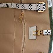 Louis Vuitton Monogram Women Onthego Handbag Green and White  - 5