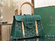 Goyard Saigon Green Size 21 × 14 × 9 cm - 4