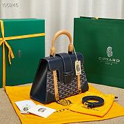 Goyard Saigon Dark Blue Size 28 x 23 x 13 cm - 4