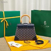 Goyard Saigon Dark Blue Size 28 x 23 x 13 cm - 5