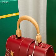 Goyard Saigon Red Size 28 x 23 x 13 cm - 3