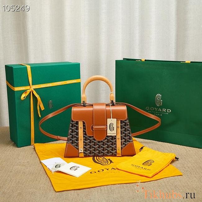 Goyard Saigon Brown Size 28 x 23 x 13 cm - 1