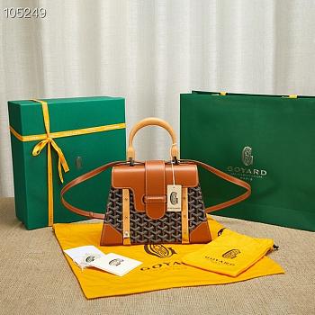 Goyard Saigon Brown Size 28 x 23 x 13 cm