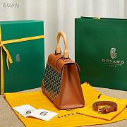 Goyard Saigon Brown Size 28 x 23 x 13 cm - 4