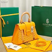 Goyard Saigon Yellow Size 28 x 23 x 13 cm - 4