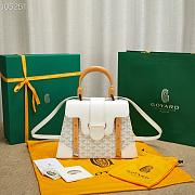 Goyard Saigon White Size 28 x 23 x 13 cm - 1