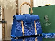 Goyard Saigon Blue Size 21 × 14 × 9 cm - 3