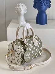 LV Speedy M46118 Green Size 20.5 x 13.5 x 12 cm - 2