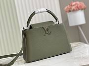 LV Capucines Taurillon Leather Green M57227 Size 31.5 x 30 x 11 cm - 1