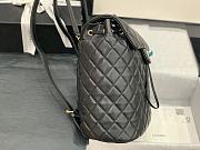Chanel Black Gold Hardware Backpack 91120 Size 28 x 23 x 13 cm - 6