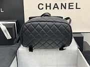 Chanel Black Gold Hardware Backpack 91120 Size 28 x 23 x 13 cm - 5