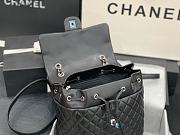 Chanel Black Gold Hardware Backpack 91120 Size 30 x 25 x 15 cm - 6