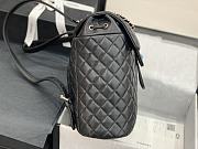 Chanel Black Gold Hardware Backpack 91120 Size 30 x 25 x 15 cm - 4