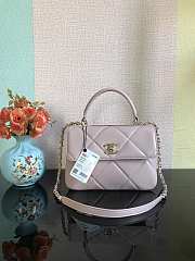 Chanel Trendy Handle 92236 Light Pink Size 25 x 17 x 12 cm - 1