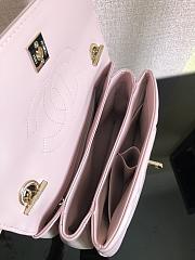 Chanel Trendy Handle 92236 Light Pink Size 25 x 17 x 12 cm - 5