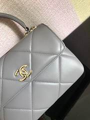 Chanel Trendy Handle 92236 Light Gray Size 25 x 17 x 12 cm - 2