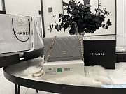 Chanel WOC CC Chain Gray Lambskin A68060 Size 19.2 x 12.3 x 3.5 cm - 1