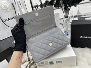 Chanel WOC CC Chain Gray Lambskin A68060 Size 19.2 x 12.3 x 3.5 cm - 5