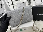 Chanel WOC CC Chain Gray Lambskin A68060 Size 19.2 x 12.3 x 3.5 cm - 6