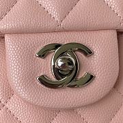 Chanel Flap Bag Pink Caviar SHW A01112 Size 25.5 x 15.5 x 6.5 cm - 3