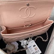 Chanel Flap Bag Pink Caviar SHW A01112 Size 25.5 x 15.5 x 6.5 cm - 2