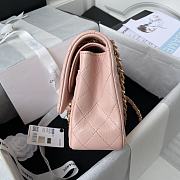 Chanel Flap Bag Pink Caviar GHW A01112 Size 25.5 x 15.5 x 6.5 cm - 6