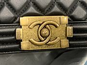 Chanel Leboy Lambskin Black 67087 GHW Size 30 cm - 2