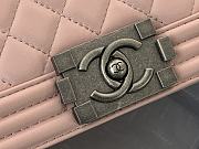 Chanel Leboy Lambskin Light Pink 67087 SHW Size 30 cm - 5