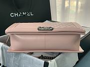 Chanel Leboy Lambskin Light Pink 67087 SHW Size 30 cm - 4