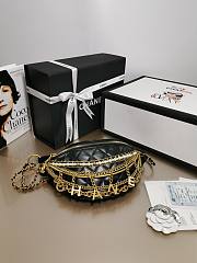 Chanel Women Waist Chest Bag Black AS0075 Size 34 x 14 x 8 cm - 1