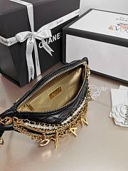 Chanel Women Waist Chest Bag Black AS0075 Size 34 x 14 x 8 cm - 2