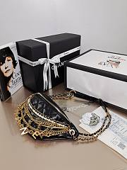 Chanel Women Waist Chest Bag Black AS0075 Size 34 x 14 x 8 cm - 4