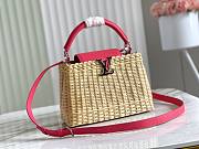 LV Capucines Pink M48865 Size 27 x 20 x 9cm - 1