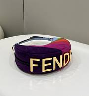 Fendi Graphy Small Multicolor Leather Bag Size 29 x 24.5 x 10 cm - 5